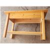 Image 3 : Small wooden table - 30"W x 16"D x 18"H