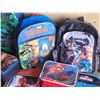 Image 5 : Collection of Children's backpacks, lunch kits, etc.