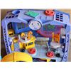 Image 4 : 2 Kid's playsets - Large fisher price car playset & Imaginex - Monsters Inc