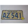 Image 1 : 1976 Saskatchewan motorcycle license plate