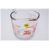 Image 1 : 2 cup Fire King measuring cup