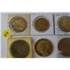 Image 5 : Brass USA token lot