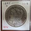Image 1 : U.S. 1885 O Morgan Silver Dollar. New Orleans Mint. VG-8.