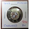 Image 1 : 2022 Jean Riopelle Toonie. Colourized. BU from an original Royal Canadian Mint roll.