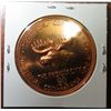 Image 2 : 1967 Moose Jaw Coin Club Third Annual Coin-A-Rama bronze medal. Commemorates Canadian Centennial. En