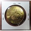 Image 2 : 1967 Regina Trade Dollar. Commemorates Canadian Centennial plus Buffalo Days. BU.