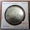 Image 1 : 1985 Regina Trade Dollar. 100th Anniversary of the Riel Rebellion. BU.
