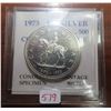 Image 1 : 1973 RCMP Centennial Silver Dollar. Specimen. Bright White.