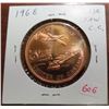 Image 1 : 1968 Moose Jaw Coin Club 4th Annual Coin-A-Rama bronze medal. BU.