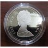 Image 2 : 1982 Regina Centennial Silver Dollar. !00th Anniversary of the changing of the name from Pile of Bon
