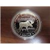 Image 1 : 1985 Centennial of the National Parks of Canada Silver Dollar. Moose. Proof with Ultra Heavy Cameo. 
