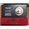 Image 1 : 2005 Special Edition Saskatchewan Centennial Proof $5. Housed in its original Royal Canadian Mint ca