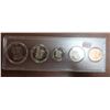 Image 1 : Panama 2008 Mint Set. 5-coin set. As issued in a hard plastic holder.