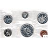 Image 1 : 1965 Uncirculated Six Coins Silver Dollar, Fifty Cent Piece, Quarter, Dime, Nickel, Penny
