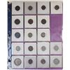 Image 3 : 3" Blue Binder with 263 European Coins. Various countries, currencies, denominations, and years. Pic