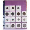 Image 4 : 3" Blue Binder with 263 European Coins. Various countries, currencies, denominations, and years. Pic