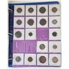 Image 7 : 3" Blue Binder with 263 European Coins. Various countries, currencies, denominations, and years. Pic