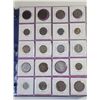 Image 4 : 2" Black Binder with 225 European Coins. Various countries, currencies, denominations, and years. Pi