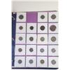 Image 6 : 2" Black Binder with 225 European Coins. Various countries, currencies, denominations, and years. Pi