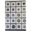 Image 7 : 2" Black Binder with 225 European Coins. Various countries, currencies, denominations, and years. Pi