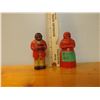 Image 1 : antique Aunt Jemima and Uncle Moses salt and pepper shakers