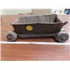 Image 1 : very old side dump wagon
