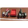 Image 3 : ERTL-MH tractor, red wagon China and MF tractor