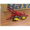 Image 1 : Vintage true scale red 2 row bottom plow