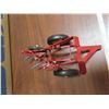 Image 2 : Vintage true scale red 2 row bottom plow