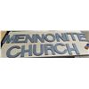 Image 2 : 20, 10.5" letters spells- GRACE MENNONITE CHURCH