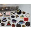 Image 3 : Container of Lions Club collector's pins - Canada/USA
