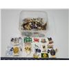 Image 1 : Container of Lions Club collector's pins - North Dakota