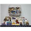 Image 1 : Container of Lions Club collector's pins - Director pins