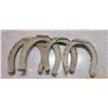 Image 1 : box of 4 horseshoes