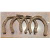 Image 1 : box of 4 horseshoes