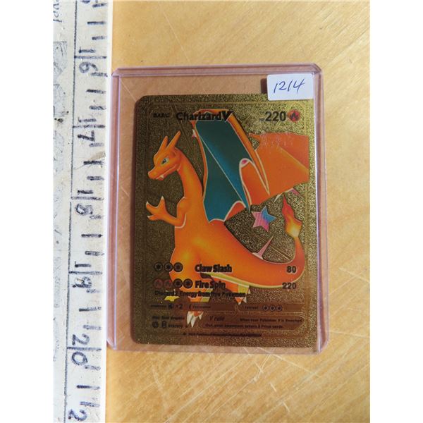 gold metal pokemon card charizard - Commemorate your favorite Pokemon with this Charizard 2018 Pokemon Celebrations Metal Card #4 Card Charizard Metal Pokemon Gold Metal