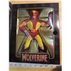 Image 2 : NIB Famous cover series Wolverine 8 inch poseable figure in authentic fabric costume