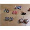 Image 3 : 12 pairs of vintage clasp and screw on earrings