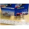 Image 2 : 4 Hot wheels cars in original packaging 1994 Rigor-motor , 3 Window 34, 1996 Side splitter #1, 4