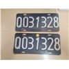Image 1 : unknown pair license plate 9031328