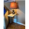 Image 2 : Modern Style Lamp 21T And Display Table 10L x 16W x 27T