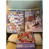 Image 1 : Three 1000 Piece Puzzles Jigsaw