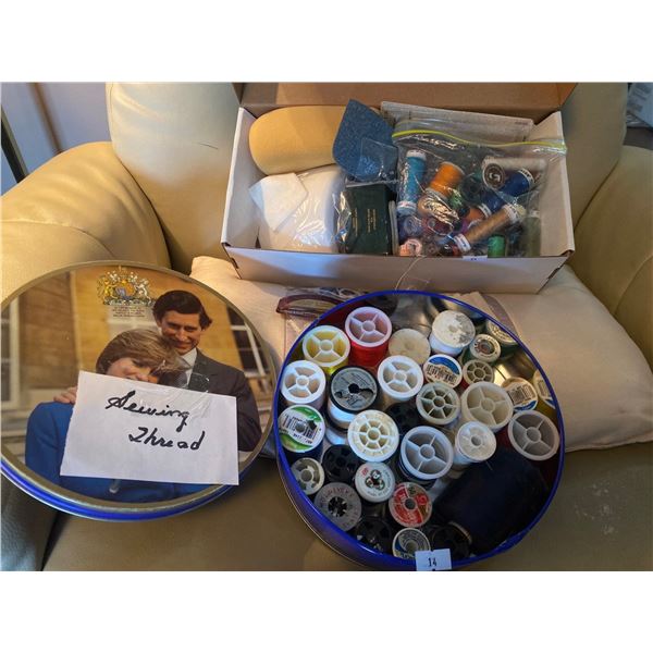 Assortment Of Sewing Supplies
