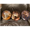 Image 1 : Set Of 3 Norman Rockwell Decorative Collectable Plates 9 x 9