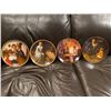 Image 1 : Set Of 4 Norman Rockwell Decorative Collectable Plates