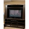 Image 1 : Two Piece Wooden Entertainment Cabinet 60L x 18D x 70T