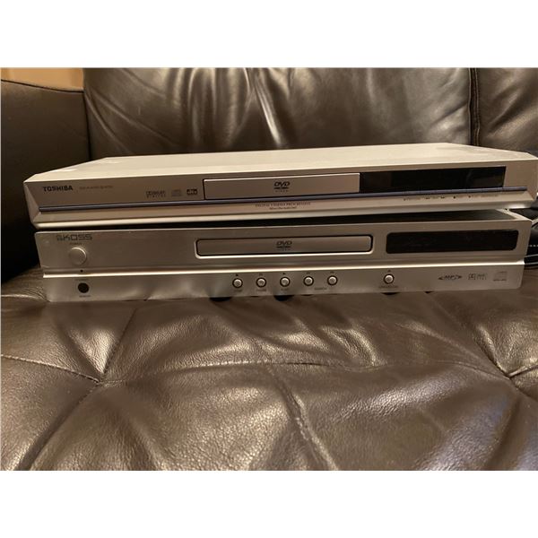 Toshiba DVD Player MO:SD-K750SU2  And Coss DVD Player MO:KD260-2