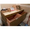 Image 3 : 4 Drawer Wooden Filing Cabinet 48L x 24W x 45T With Contents