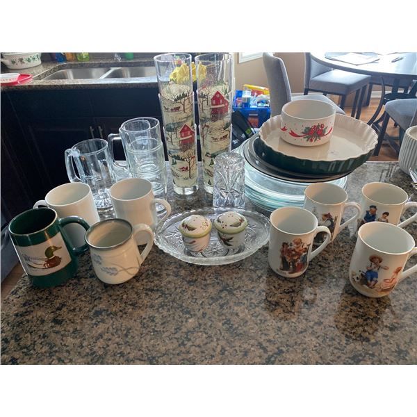 Large Assortment Of Dishware