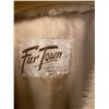 Image 3 : Hip Length FurTown White Mink Coat Womens M